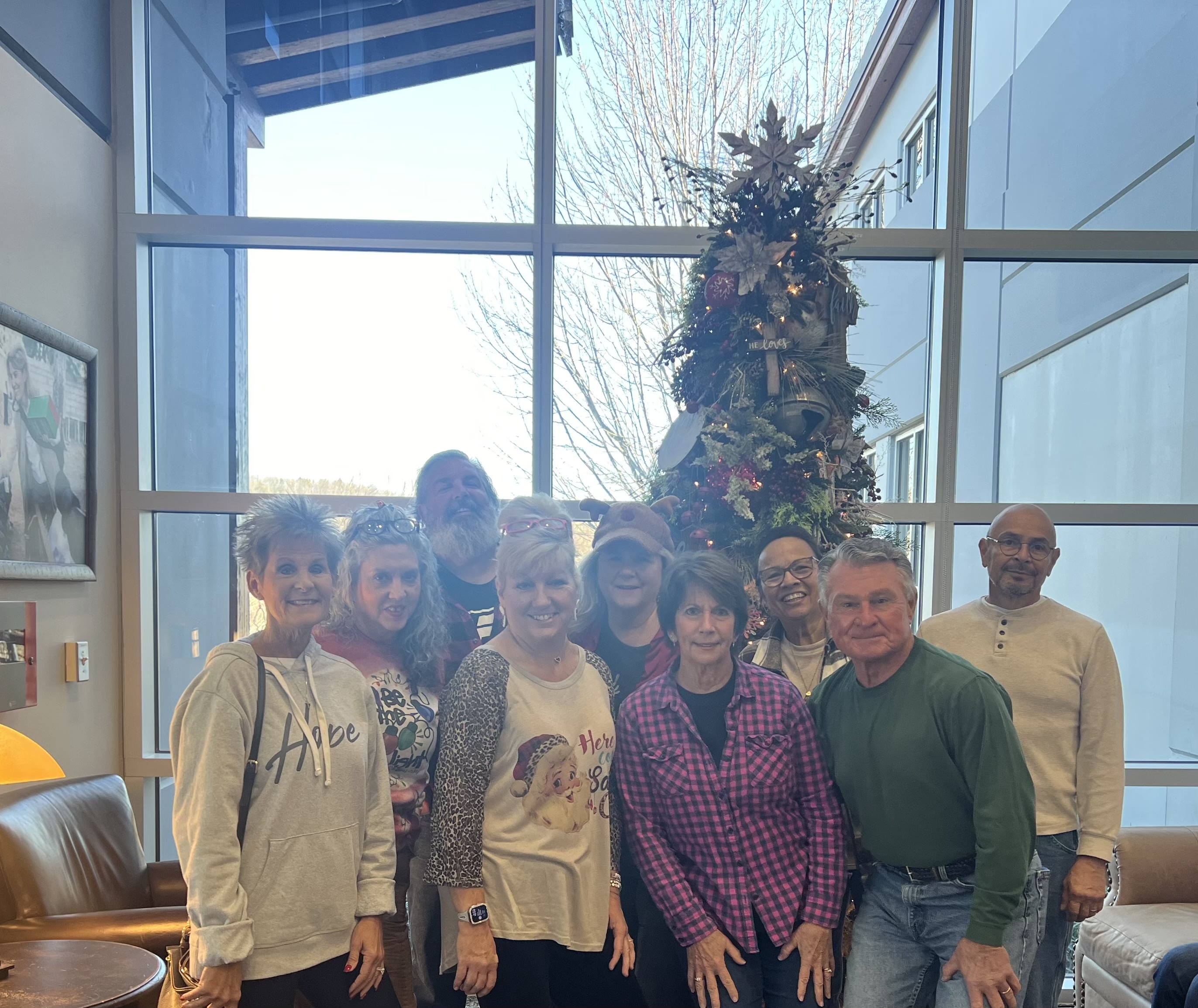 Fueled by Hope volunteers serving at the Operation Christmas Child processing center in North Carolina