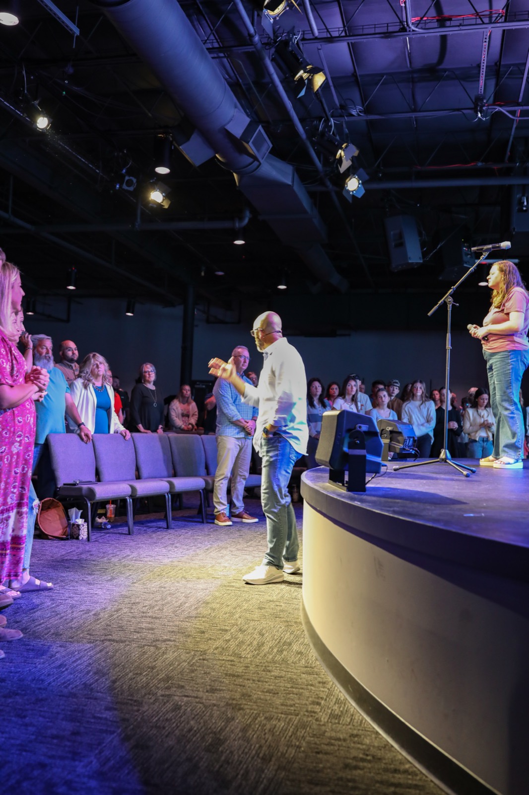 Hope Church worshipping together