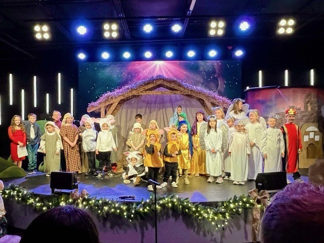 The annual Christmas program